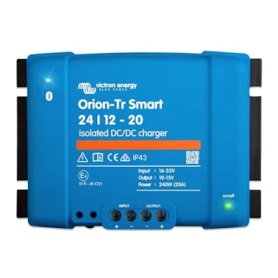 Imagen de Victron Energy Orion TR Smart 24/12 Voltios 20 amperios 240 Vatios Cargador CC/CC Aislado (Bluetooth)