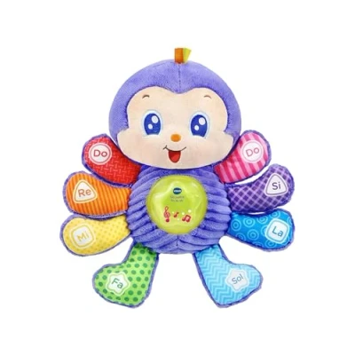 Imagen de VTech Lila Patitas Do Re Mi, Peluche Interactivo para bebés +6 Meses, Modo Día con Actividades más dinámicas y Noche Sonidos melodías relajantes, Multicolor, versión ESP