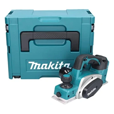 Imagen de Makita DKP180Z DKP180 LXT 18V Li Ion 82mm Cuerpo de cepilladora con 821551 8 Tipo 3 Mak Case