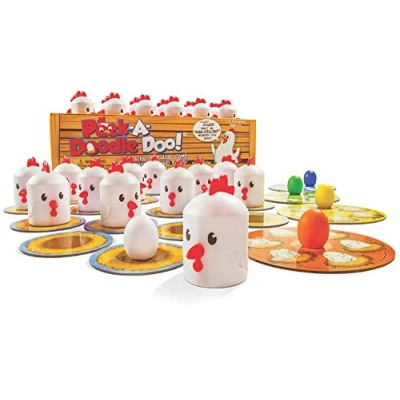 Imagen de Fat Brain Peek a Doodle doo!, Kids Preschool Toy, Educational Teasers &amp; Puzzles, Suitable For Boys Girls Aged 3 Years Or Above