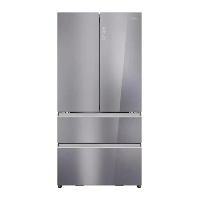 Imagen de Frigorífico americano Haier FD 90 Series 7 HFR79F19EFGK, No Frost lateral, 190 cm, 703 l, Motor Inverter, Antibacterias Pro, Cristal Zafiro