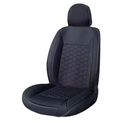 Imagen de SUMEX Respaldo de Asiento Coche Modelo Tourer Color Negro Fabricado con Tela Funda Universal Protector