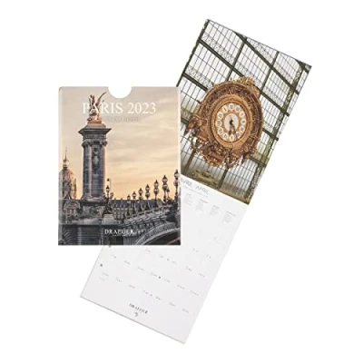 Imagen de DRAGER PARIS 1886 Petit calendrier mural 2023, Gris
