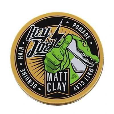 Imagen de HEY JOE! Genuine Hair Pomade Matt Clay Cera Mate para Pelo con Fijación Alta Envase de 100 ml