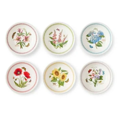 Imagen de Portmeirion Botanic Garden Meadow Juego de 6 cuencos para pasta