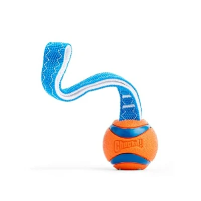 Imagen de Chuckit! 231101 Ultra Tug Pelota para Perros, Compatible con el Lanzador, S