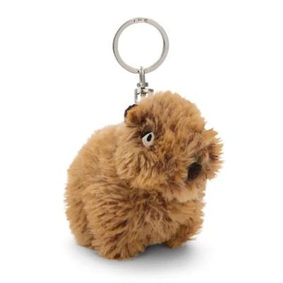 Imagen de NICI Llavero Capybara Capy Barbara 10cm marrón Colgante Animal de Peluche para Colgar en la Llave, Bolso, Mochila, y Mucho más, niños Adultos, una excelente Idea Regalo