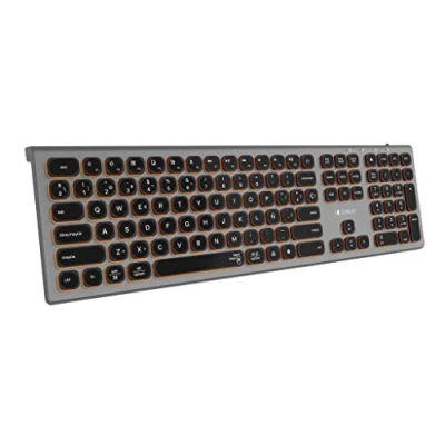 Imagen de TECLADO BLUETOOTH/2.4G MASTER ILUMINADO EXT G/N