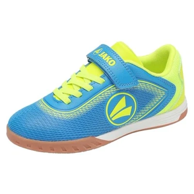 Imagen de JAKO Course Unisex Zapatillas para niños, Talla: 32, Skydiver/limetta Zapatos