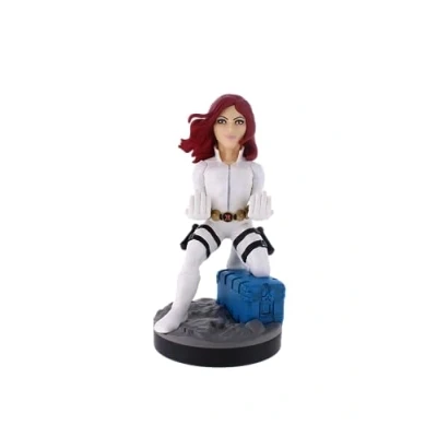 Imagen de Cable Guys Black Widow In White Suit Gaming Accessories Holder &amp; Phone for Most Controller (Xbox, Play Station, Nintendo Switch)
