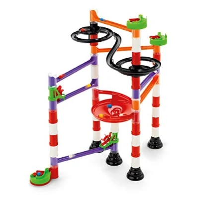 Imagen de Quercetti 6538 Migoga Marble Run Vortis Tobogán para canicas (80 piezas) , color/modelo surtido