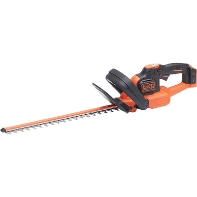 Imagen de BLACK+DECKER GTC18452PCB XJ Cortasetos sin cable 18V, Longitud de la espada 45 cm, doble interruptor y mango, 18 mm separación, No incluye cargador ni batería