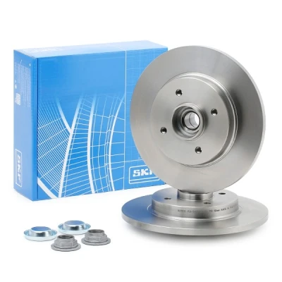 Imagen de SKF VKBD 1016 Disco de freno 267,7 12 4 macizo con cojinete rueda incorporado, anillo sensor magnético incorporado CITROËN: C4 Picasso 1 norauto,