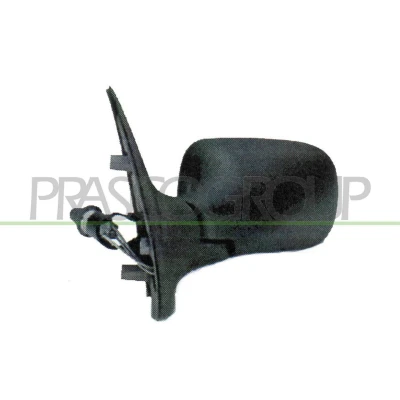 Imagen de Espejo retrovisor Prasco FT1327114 izquierda negro manual ajustable desde interior, Ajuste por cable, plano FIAT: Punto I Hatchback