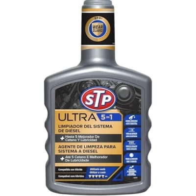 Imagen de STP® ULTRA Limpiador de motor diésel reduce fricción, impide corrosión, mejora potencia, emisiones y ahorra combustible 400ml (El embalaje puede variar)