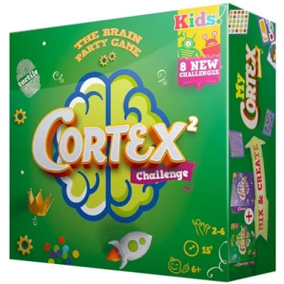 Imagen de Zygomatic , Cortex Challenge: Kids 2nd Edition Card Game Ages 6+ 2 6 Players 15 Minutes Playing Time