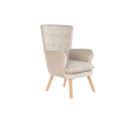 Imagen de DKD Home Decor Butaca, Beige, Estándar