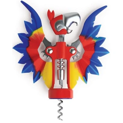 Imagen de OTOTO Pinot Abridor de Botellas Vino Sacacorchos con Alas para Regalos, Manual, Gadgets Alas, Accesorios Bar,