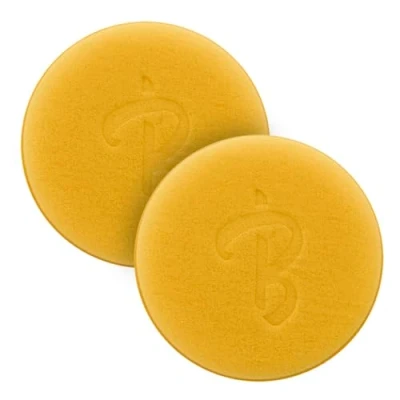 Imagen de Aplicador de Espuma Billionaire Esponja Suave para Coche 12,5 cm Detailing Cera y Restaurador Plásticos 2 Unidades