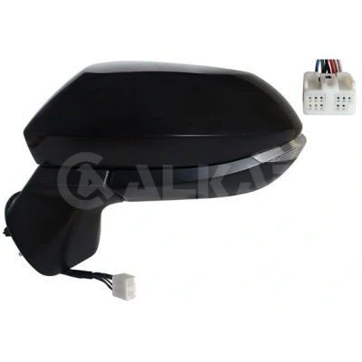 Imagen de Espejo retrovisor Alkar 6149065 izquierda imprimado eléctrico calefactable, convexo para vehíc. con volante a la