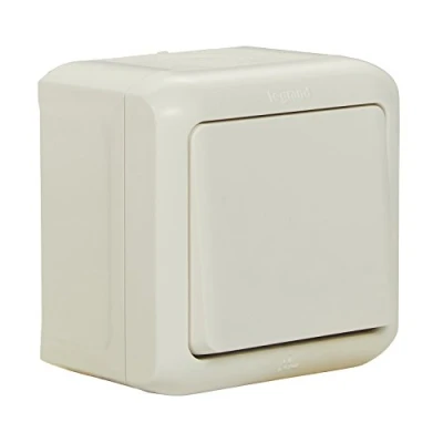 Imagen de Legrand 782364 forix 4000900290 Pulsador salpicaduras (IP44), para montaje en la pared, Estándar de Color Blanco