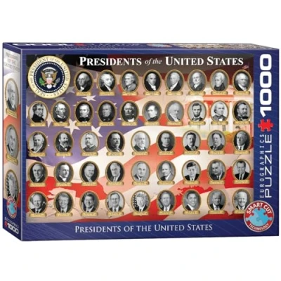 Imagen de Eurographics Rompecabezas de Presidentes Estados Unidos (1000 Piezas)
