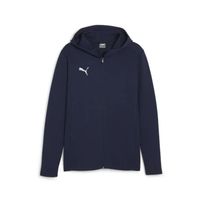 Imagen de PUMA Teamfinal Casual con Capucha Jkt Chaqueta Navy Silver, L Unisex Adulto