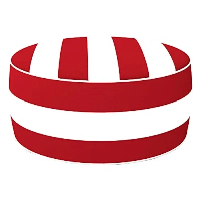 Imagen de Puff hinchable ottoman resistente al agua colonial rojo aktive