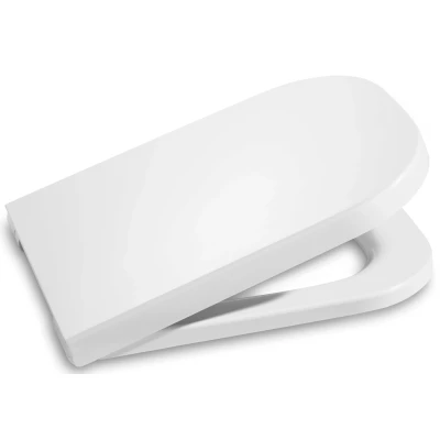 Imagen de Roca A80173200B Asiento y Tapa Supralit®, Caída Amortiguada, The Gap Square Compacto, Blanco