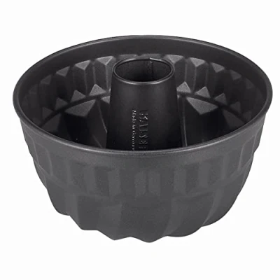 Imagen de ORIGINAL KAISER Classic Molde de Rosco 22cm Estaño Antiadherente, Negro