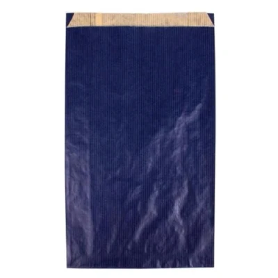 Imagen de APLI 101653 Sobres de regalo papel estraza, Sobre Kraft 11 x 21 5 cm, color azul , 250 unds