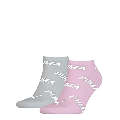 Imagen de PUMA BWT Sneaker Trainer Socks (2 Pack) Calcetines, Agua De Rosas, 39 42 Unisex Adulto