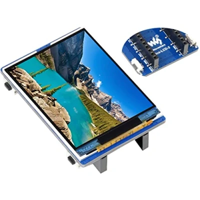 Imagen de 2 Pulgadas LCD para Raspberry Pi Pico Pantalla IPS 320x240 Display 65K RGB Color SPI Interfaz Compatible con Header