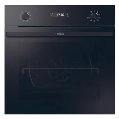 Imagen de Haier I Direct Series 2 HWO60SM2E9B Horno Multifunción, Pirolítico, Hidrólisis, Conectividad WIFI y Bluetooth, Capacidad 70L, Easy Steam, 10 Funciones, Ventilación Radial, Iluminación Lateral, Negro