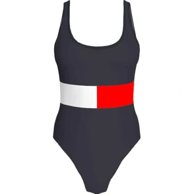 Imagen de Tommy Hilfiger TH CORE FLAG Bañador, Mujer, Talla: XS, Dark night navy