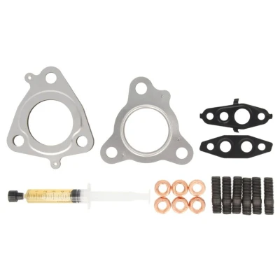 Imagen de AJUSA JTC11596 Juego de montaje, turbocompresor with studs, syringe oil con juntas instrucciones montaje HONDA: CIVIC 8 Hatchback