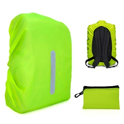 Imagen de MyGadget Protector de Mochila para Lluvia hasta 55 litros Funda Reflectora Impermeable Rain Cover Mochilas Trekking, Avión, Bicicleta