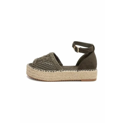 Imagen de XTI Zapato Mujer Kaki Calzado Cómodo y Versátil Moda Casual Modelo 13033401 (Talla 39)
