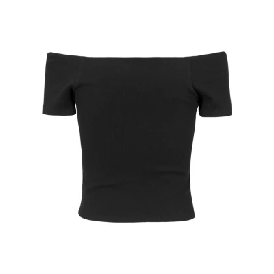 Imagen de Urban Classics OFF Shoulder Camiseta básica, Mujer, Talla: Large, Black
