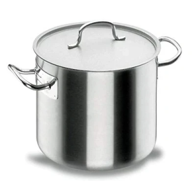 Imagen de Lacor Olla Baja con Tapa, Acero Inoxidable 18/10, Plata, 40 cm