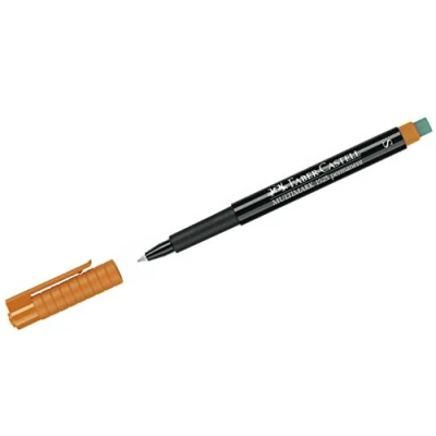 Imagen de Faber Castell Multimark S Rotulador permanente, color naranja