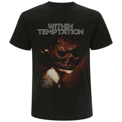 Imagen de Rock Off officially licensed products Camiseta individual Within Temptation Bleed Out, Negro , Large