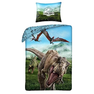 Imagen de Halantex Juego de Funda nórdica 100% algodón, 140 x 200 cm y Almohada 70 90