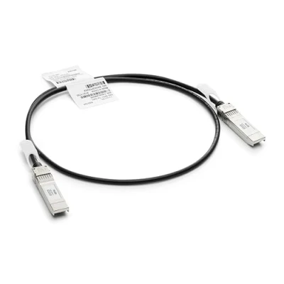 Imagen de Hewlett Packard Enterprise Cable de cobre conexión directa (DAC) SFP+ a para conexiones hasta 1 metro (R9D19A)