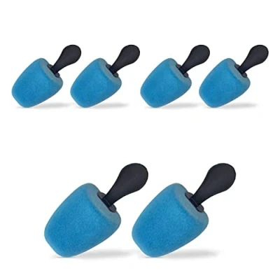 Imagen de DELFA Samty Horma de espuma para zapatos (forma cuadrada), mujer, talla 37 41, azul claro, 41