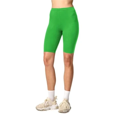 Imagen de Merry Style Leggins Cortos Mallas Deportivas Mujer Shorts Pantalones para Verano de Mujeres MS10 145 (Verde, M)