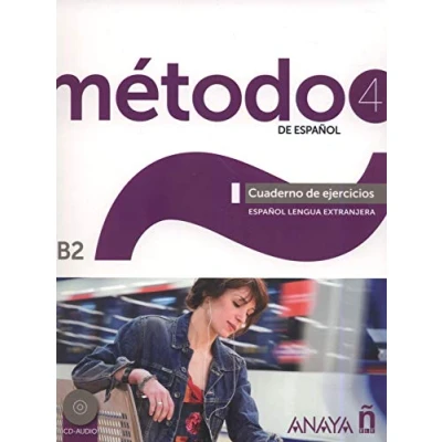 Imagen de Método 4 Anayaele. Cuaderno de Ejercicios. B2: ejercicios + CD (B2): Vol. 1