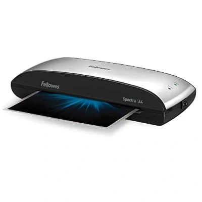 Imagen de Fellowes Spectra A4 Plastificadora de documentos, hasta 125 micras, uso ocasional, libre atascos, 10 fundas plastificar gratis