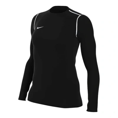 Imagen de Nike FJ3006 010 W NK DF PARK20 Crew Top R Sweatshirt Mujer Black/White/White Tamaño XS