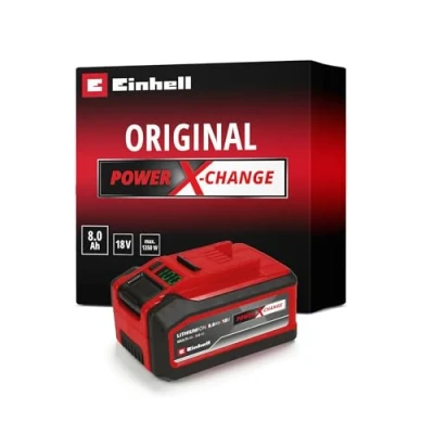 Imagen de Original Einhell Batería Power X Change PLUS Multi Ah 18 V 5 8 (18 V, para todos los equipos PXC, indicación de estado carga, sist. gestión baterías, sin cargador)